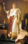Francois Pascal Simon Gerard Napoleon in Coronation Robes oil
